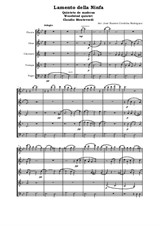 Lamento della Ninfa. Woodwind quintet